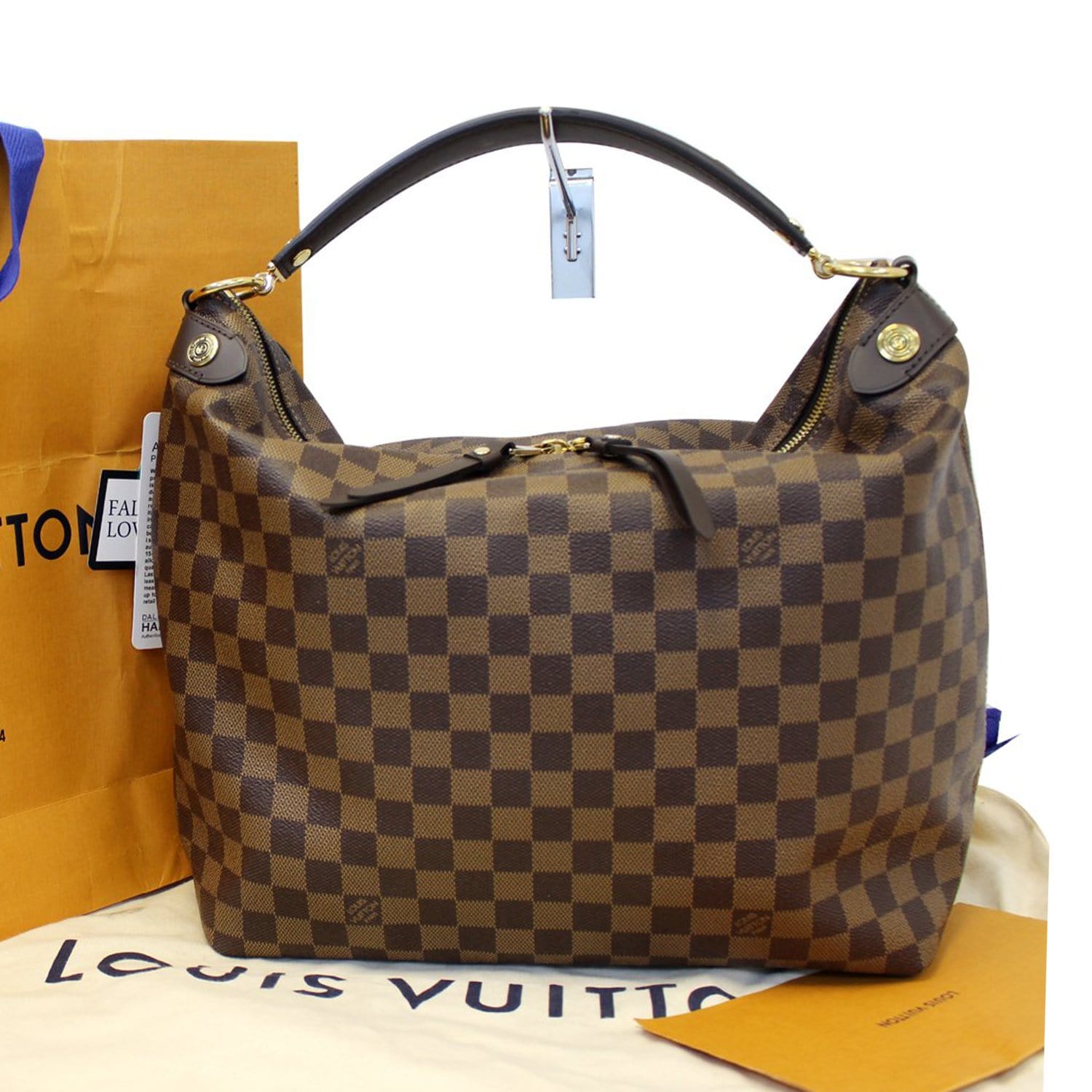 Authentic Louis Vuitton Damier Ebene Duomo Hobo N41861 LV, Luxury, Bags &  Wallets on Carousell