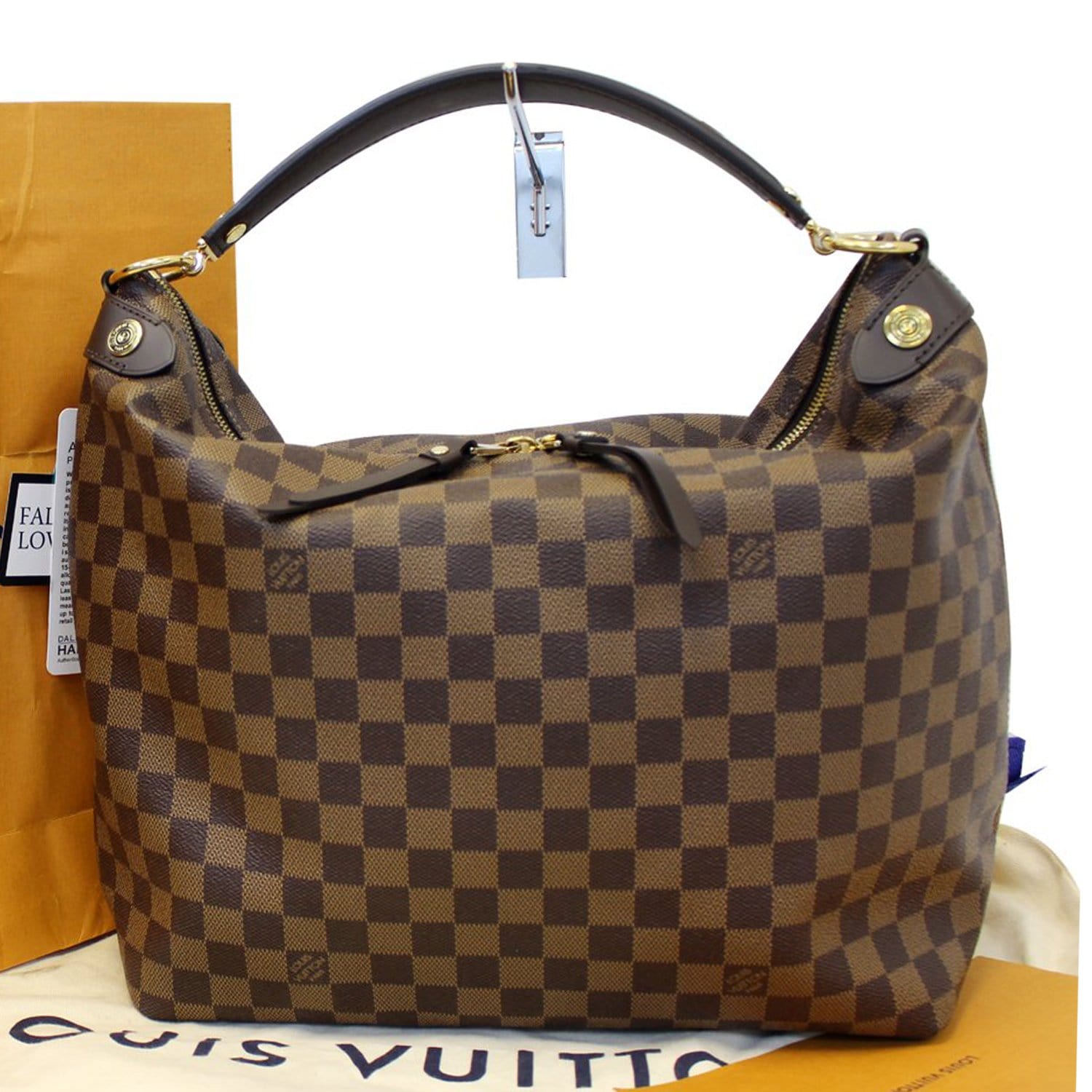 Louis Vuitton Damier Ebene Canvas Duomo Hobo