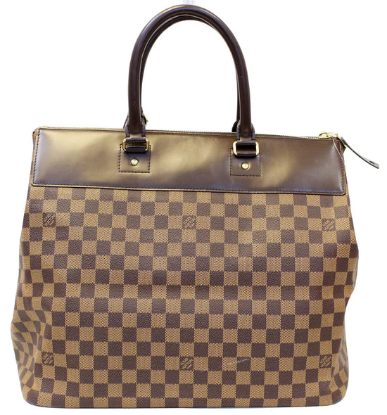 Louis Vuitton Greenwich Travel Bag Damier PM Brown Large Duffle Tote