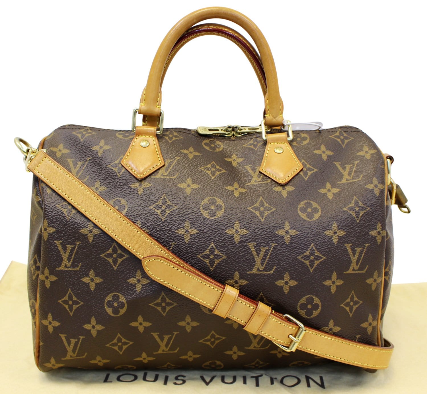 Louis Vuitton Speedy 30 Bandouliere Monogram Canvas - I Love Handbags