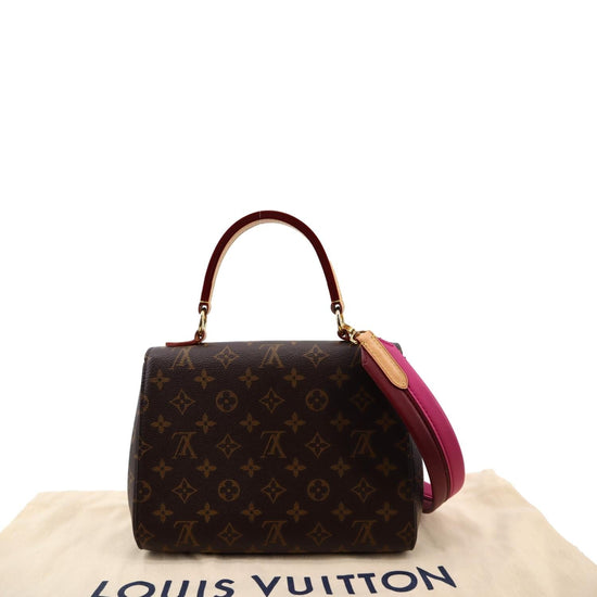 Louis Vuitton Calfskin Cluny BB Shoulder Strap Bordeaux Fuchsia -  MyDesignerly