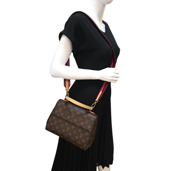 Louis Vuitton Monogram Canvas Cluny BB Bordeaux/Fuchsia Bag - Yoogi's Closet