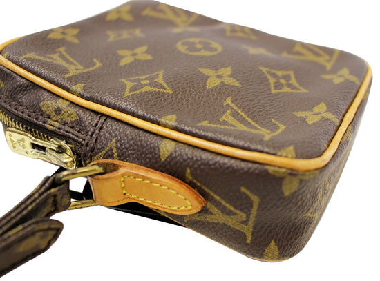 Danube leather mini bag Louis Vuitton Brown in Leather - 34925631