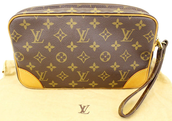 Louis Vuitton Marly Dragonne Brown Cloth ref.922695 - Joli Closet