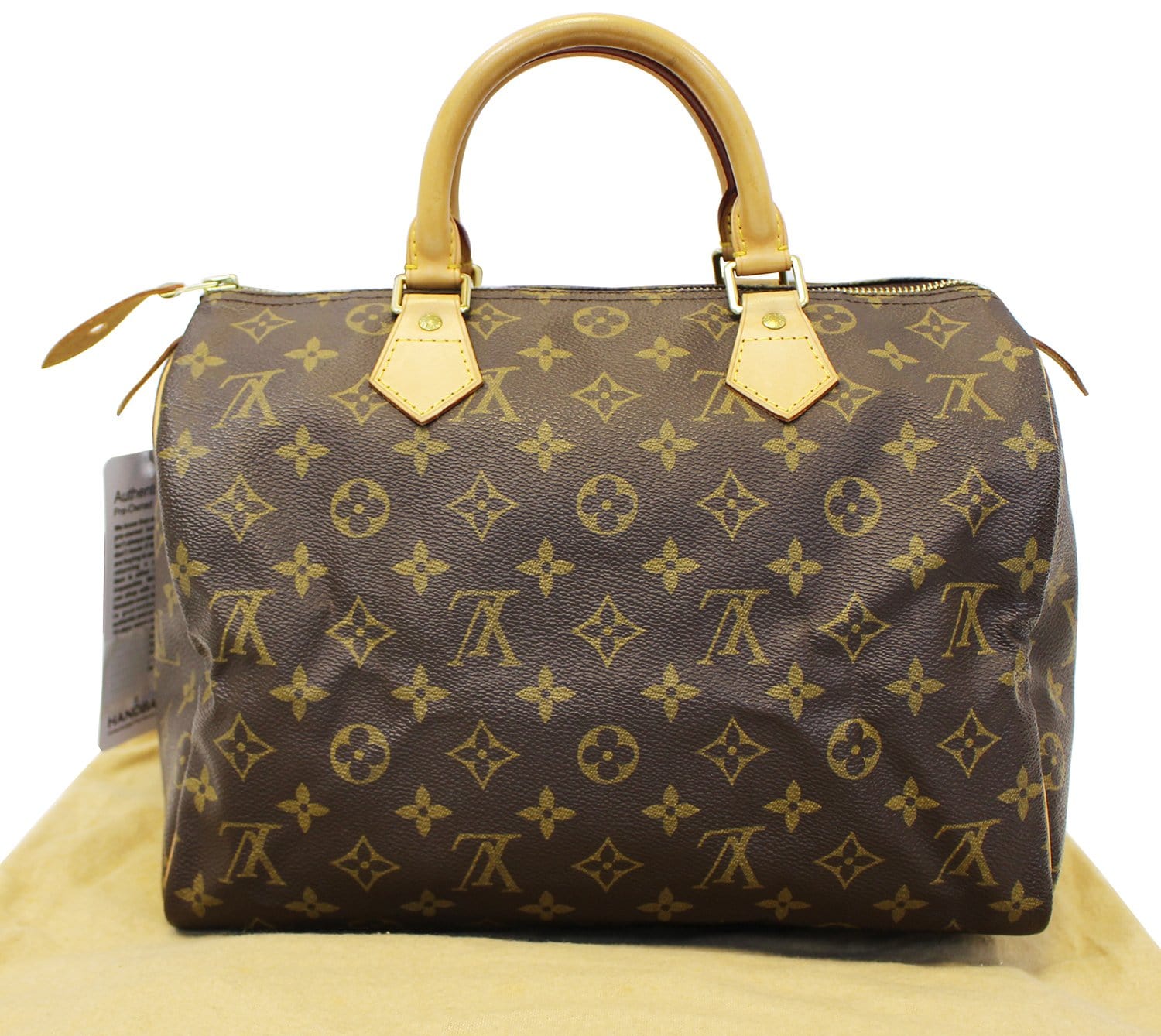 LOUIS VUITTON Used Handbag Monogram Speedy 30 Satchel