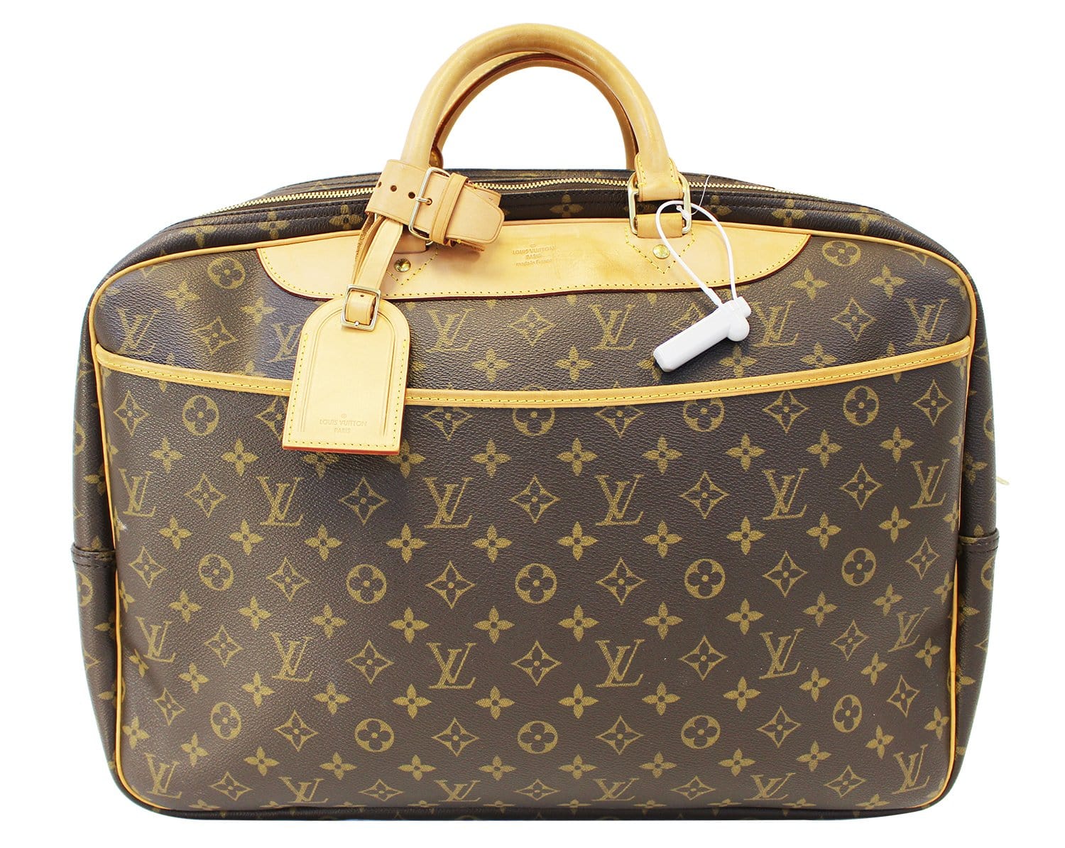 Louis Vuitton Alize Travel Bag Brown Monogram