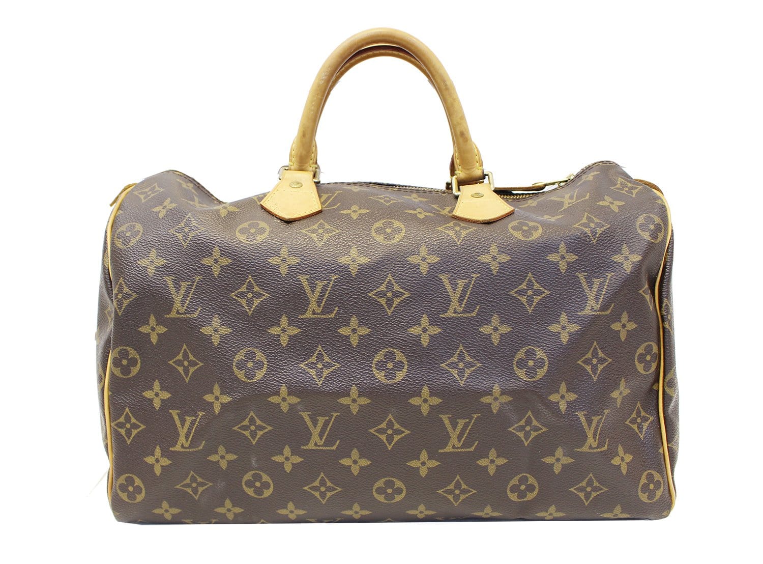 LOUIS VUITTON CA3184 Montaigne MM Satchel Monogram LV Speedy Purse