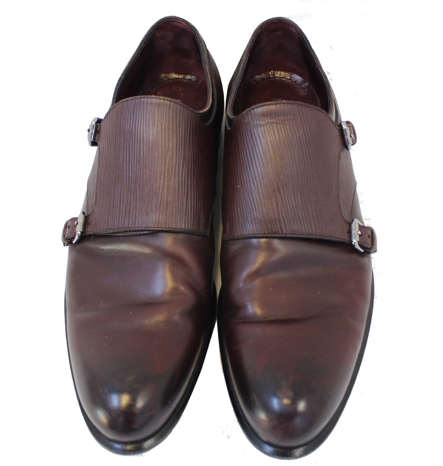 LOUIS VUITTON Mens Dress Shoes w Tree 12 38420