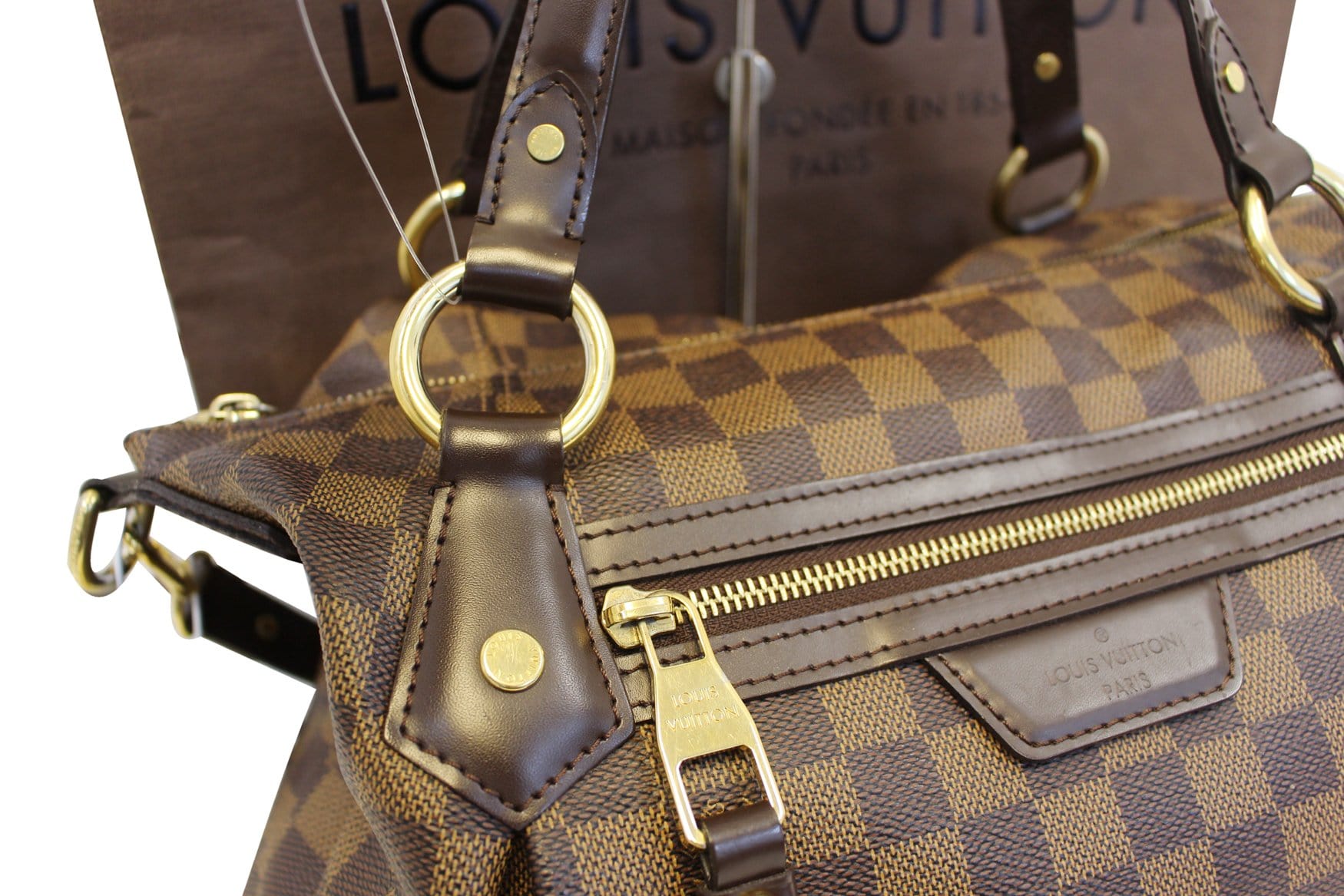 Louis Vuitton, Bags, Louis Vuitton Evora Mm In Damier Ebene