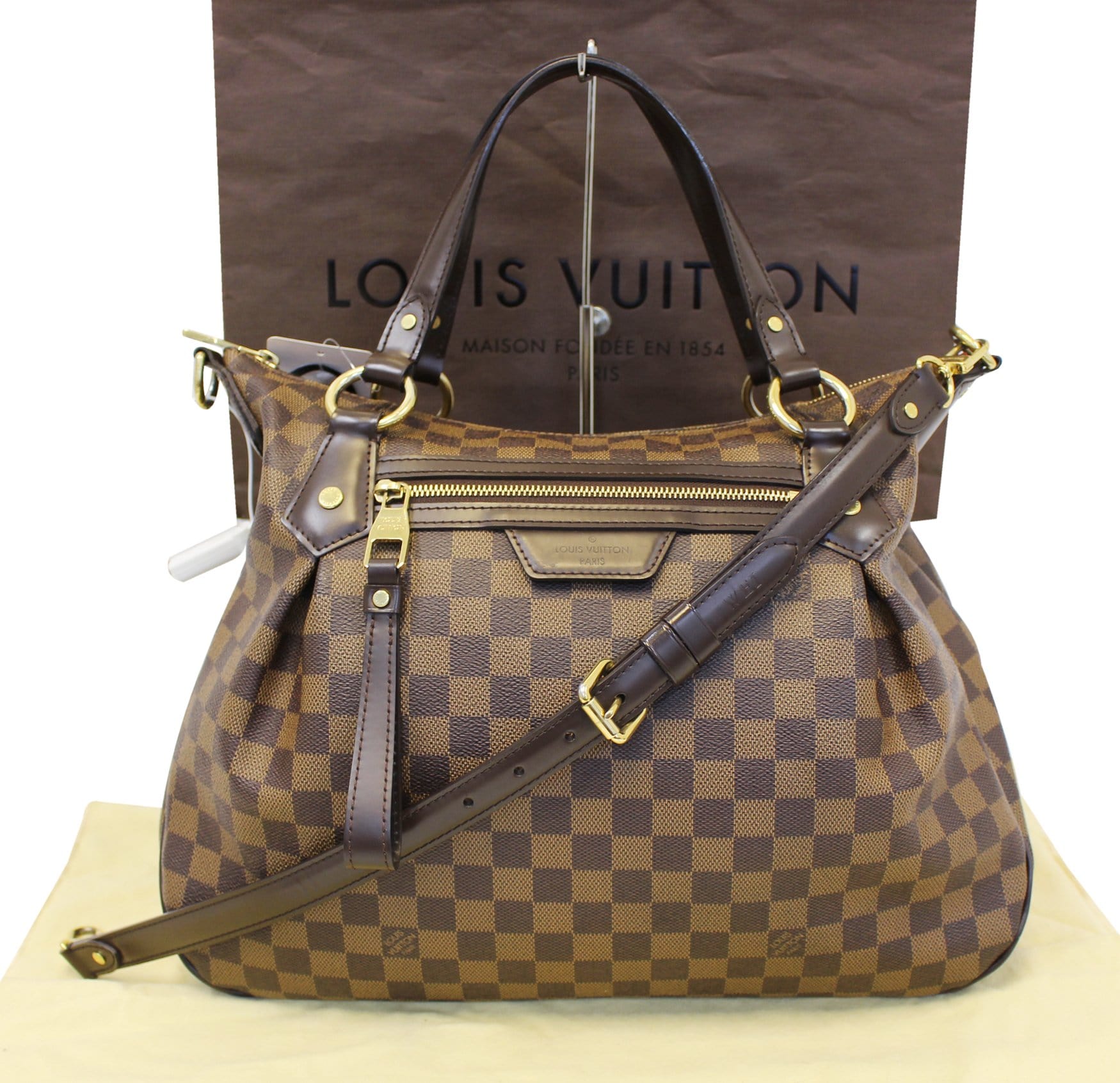 Louis Vuitton Damier Ebene Evora MM, myGemma