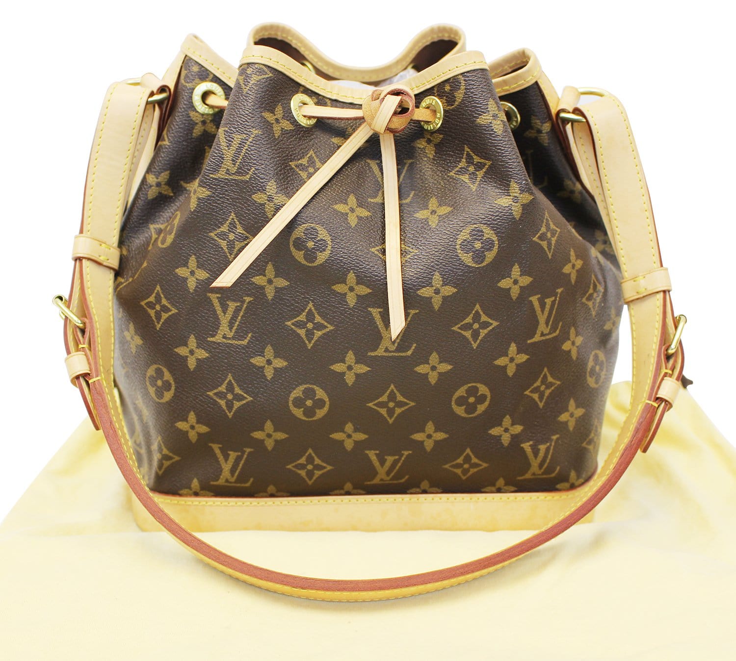 Brown Monogram Petit Noe (Authentic Pre-Owned)