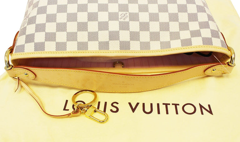 Authenticated Used Louis Vuitton LOUIS VUITTON Damier Azur Zippy