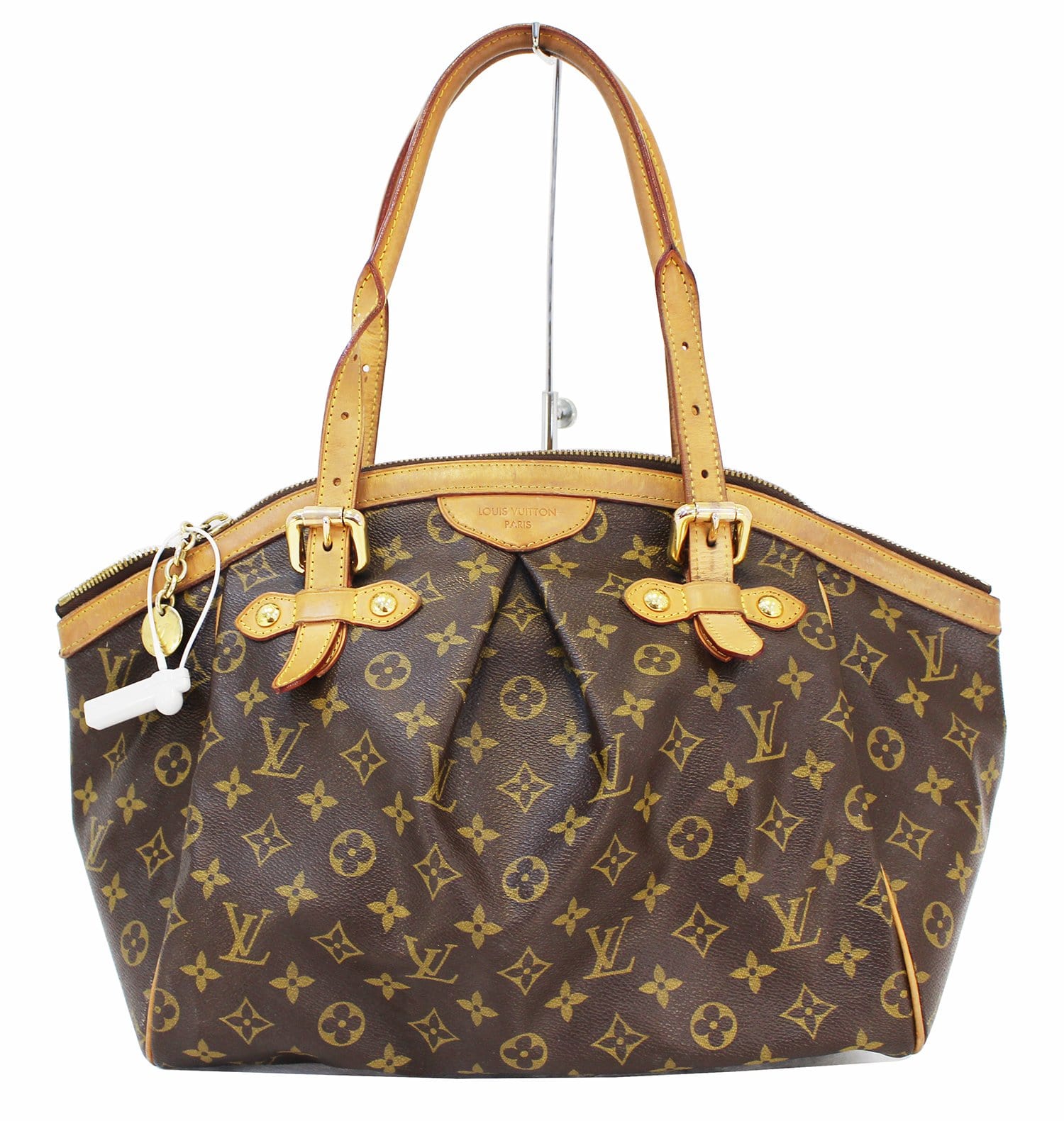 Louis Vuitton Tivoli Discontinued Monogram GM Brown Canvas Satchel Rare Item