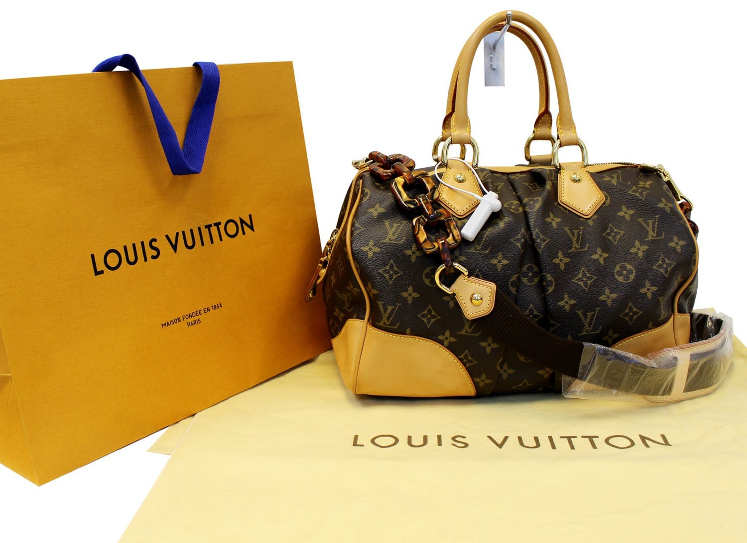 LOUIS VUITTON Monogram Canvas Stephen Shoulder Bag Limited Edition - S