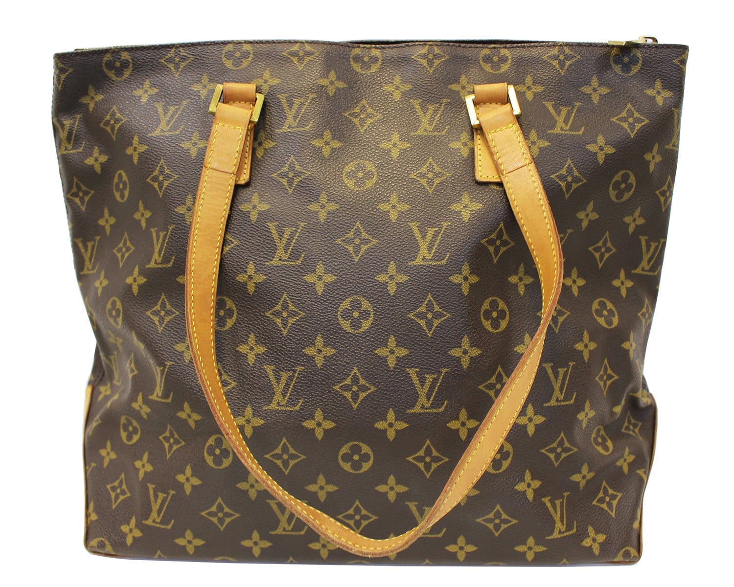 LOUIS VUITTON Monogram Canvas Cabas Mezzo Shoulder Bag