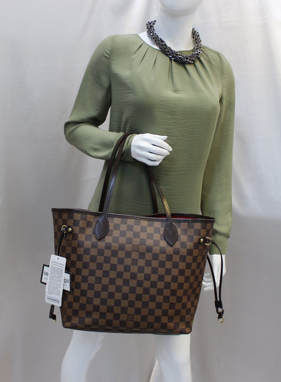 Louis Vuitton Neverfull MM Damier Ebene – thedesignercouple