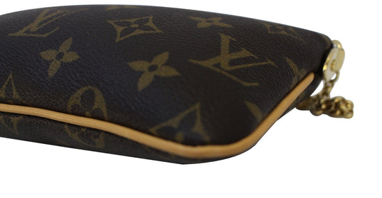 Louis Vuitton Monogram Pochette Milla MM 100% Authentic