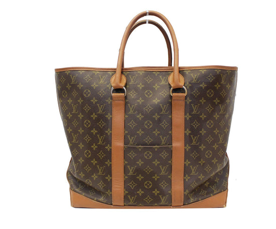 Louis Vuitton Monogram Canvas Vintage Sac Shopping GM Bag Louis