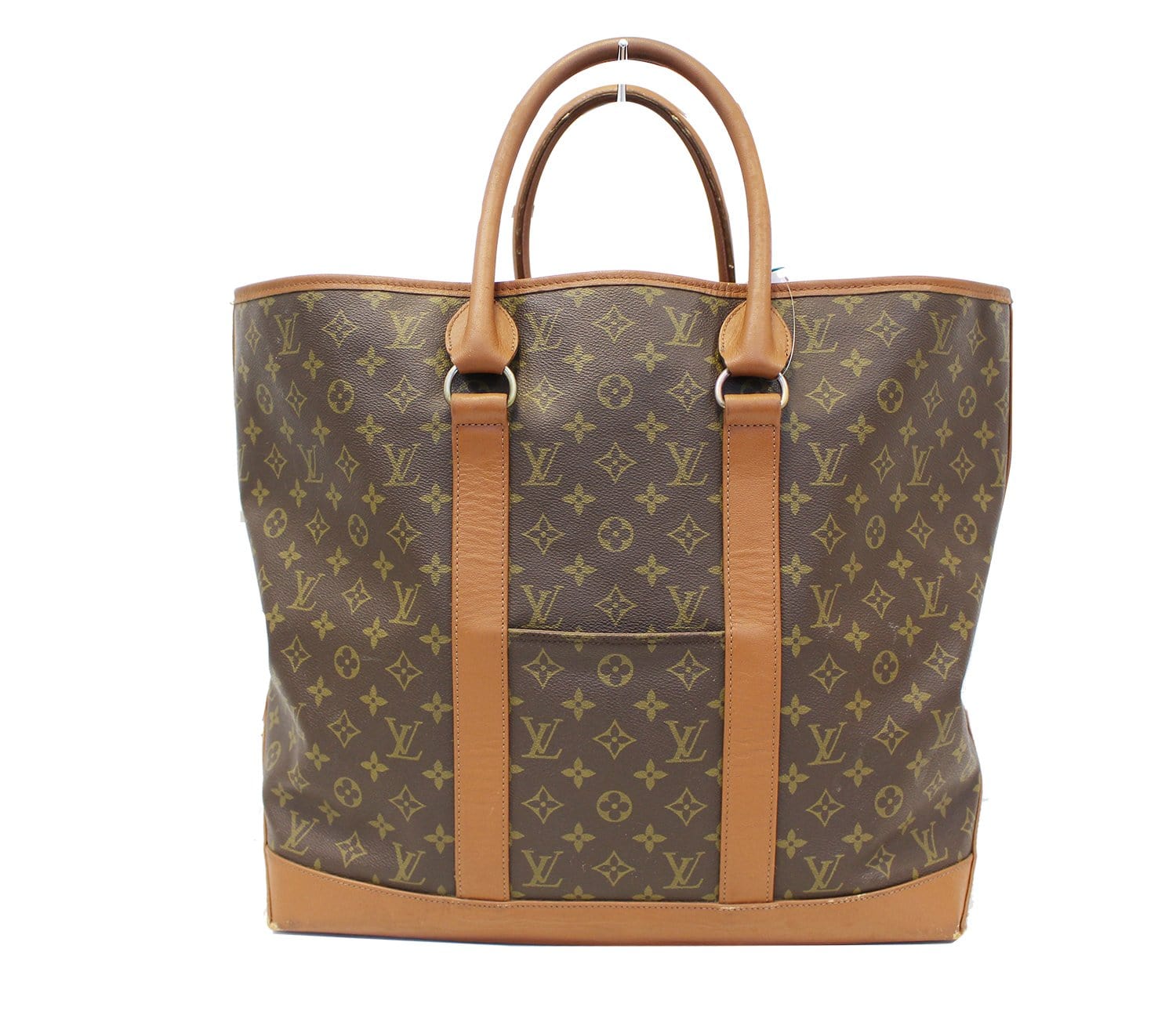 Louis Vuitton Monogram Sac Weekend PM Zip Tote Bag 861894