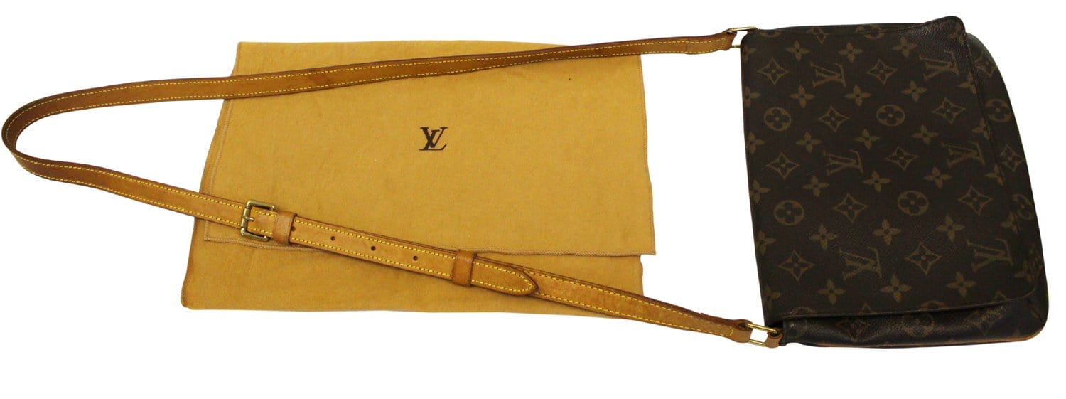 LOUIS VUITTON Monogram Canvas Musette Tango Shoulder Crossbody Bag