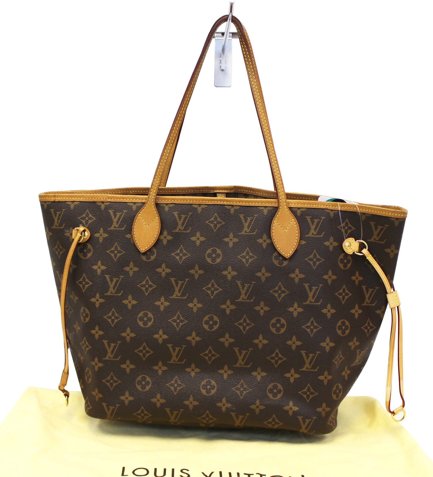 LOUIS VUITTON Monogram Canvas Neverfull MM Shoulder Bag