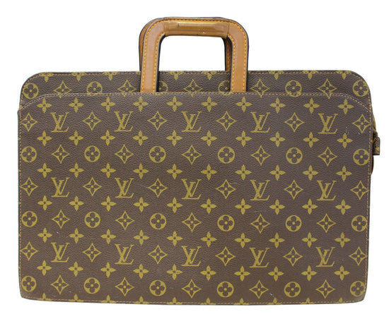 Louis+Vuitton+Sirius+Briefcase%2FDocument+Case+70+Brown+Canvas for sale  online