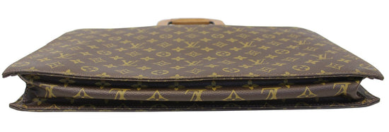 Louis Vuitton Monogram Président Classeur Briefcase - Brown Briefcases,  Bags - LOU788459