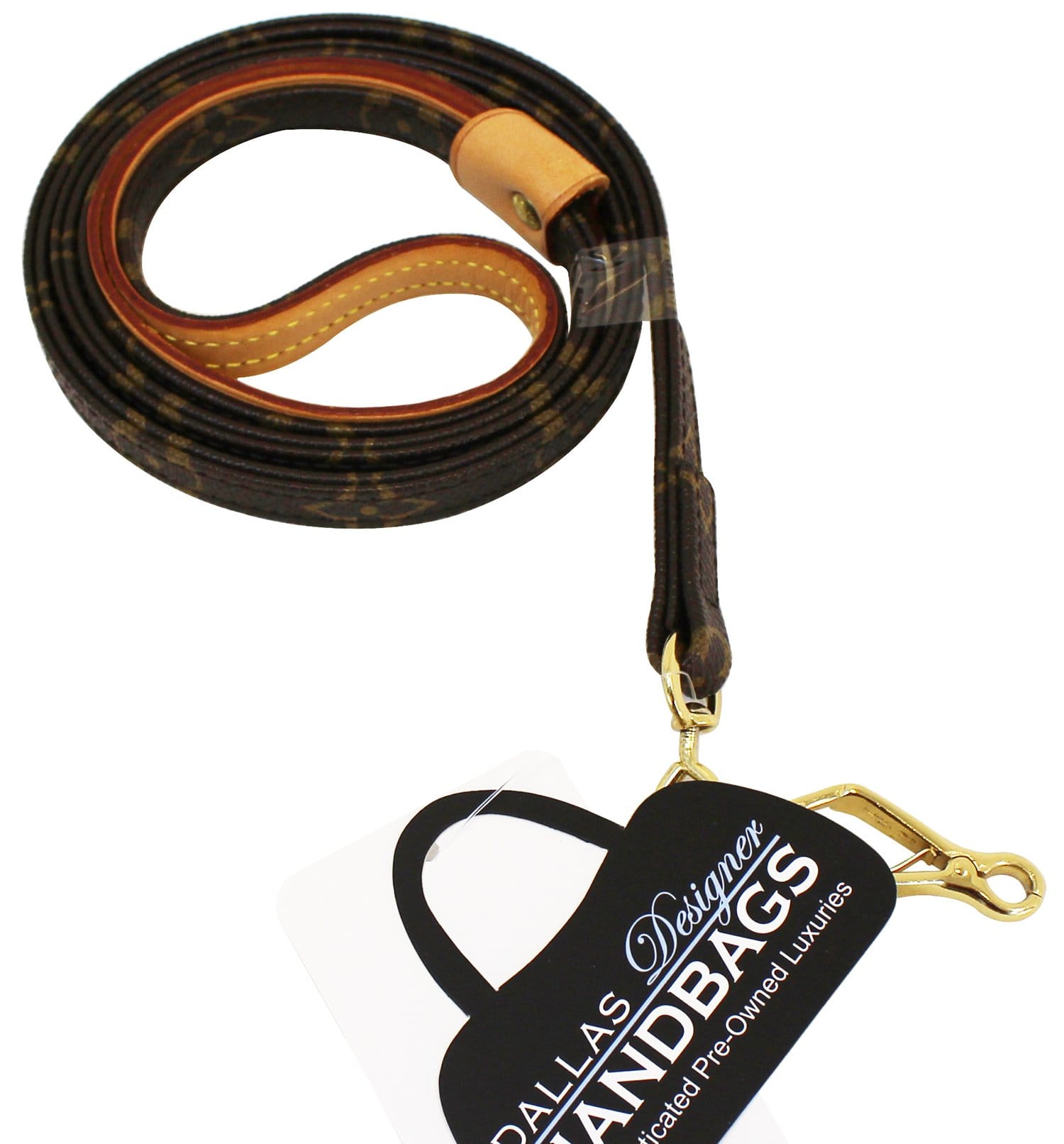 LOUIS VUITTON Monogram Dog Leash Baxter MM