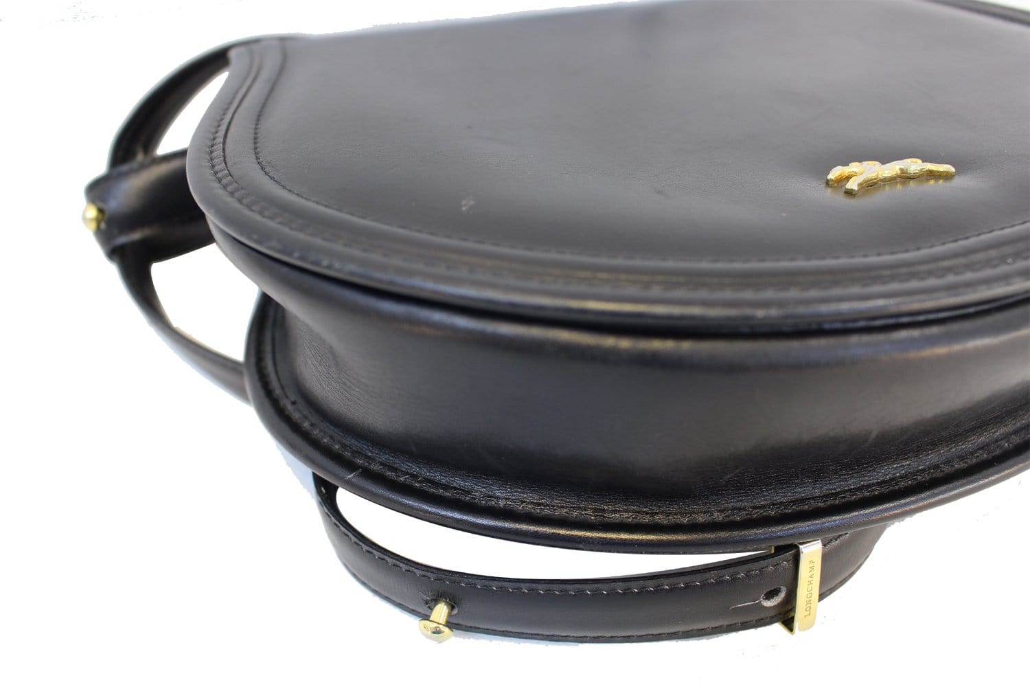 Longchamp Crossbody - Messenger bag Black Leather