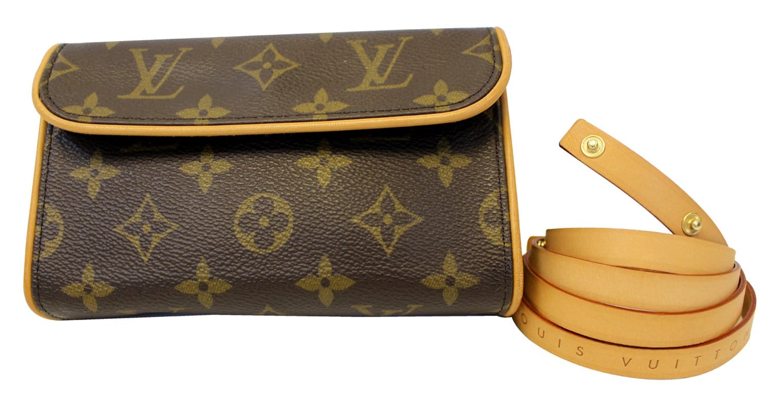 Brown Louis Vuitton Monogram Pochette Florentine Belt Bag