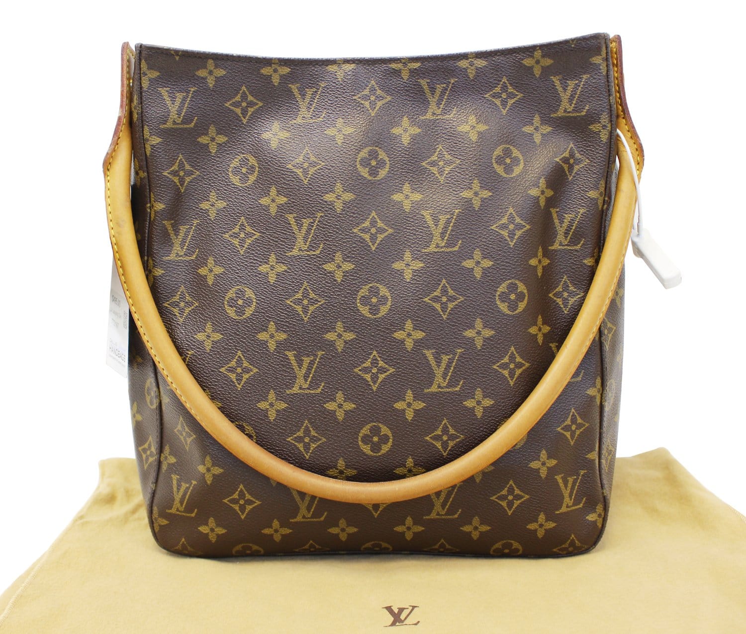 Louis Vuitton Womens Monogram GM Looping Shoulder Bag