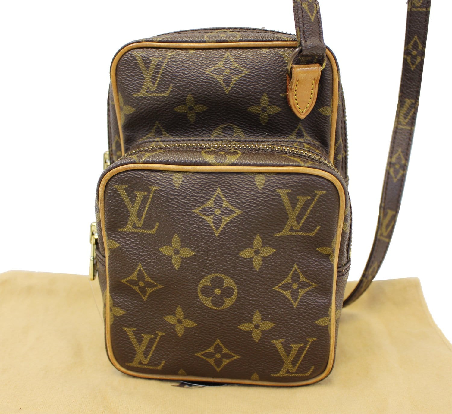 LOUIS VUITTON Monogram Canvas Amazone Crossbody Bag