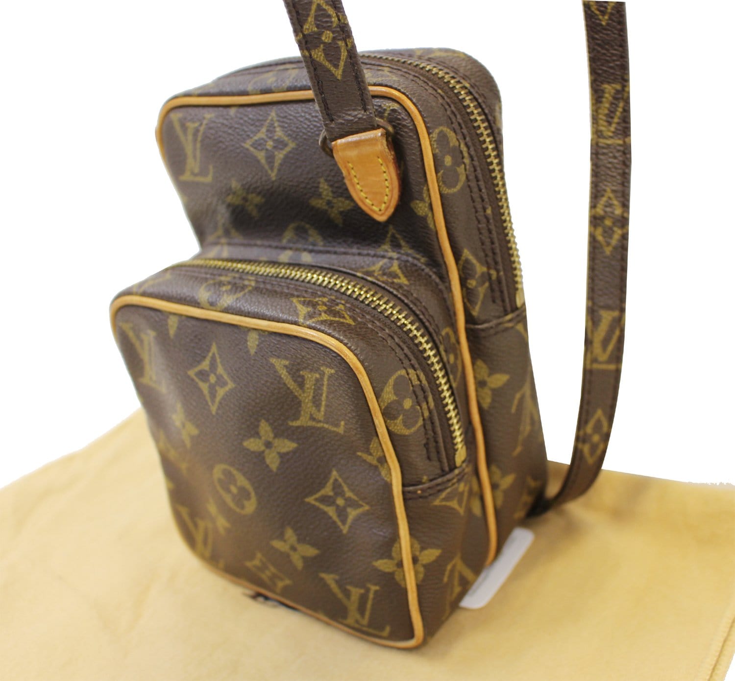 LOUIS VUITTON Monogram Canvas Amazone Crossbody Bag