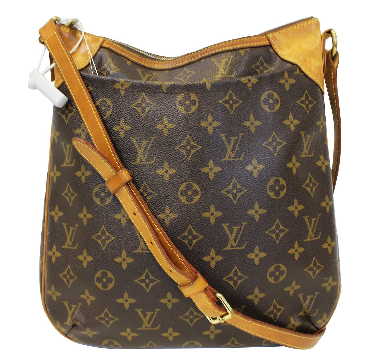 Louis Vuitton Odeon Monogram Shoulder Bag MM Brown Canvas for sale online