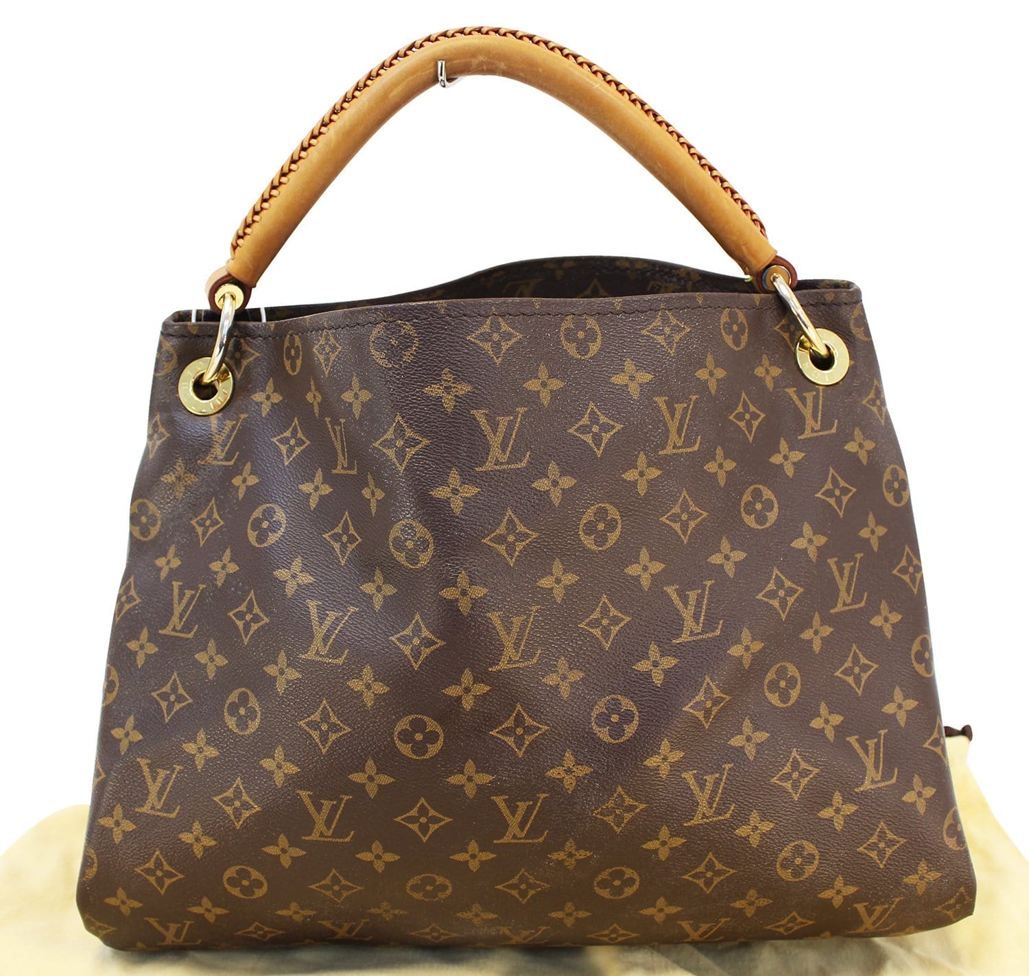 LOUIS VUITTON Artsy Handbag MM Monogram Canvas Tote