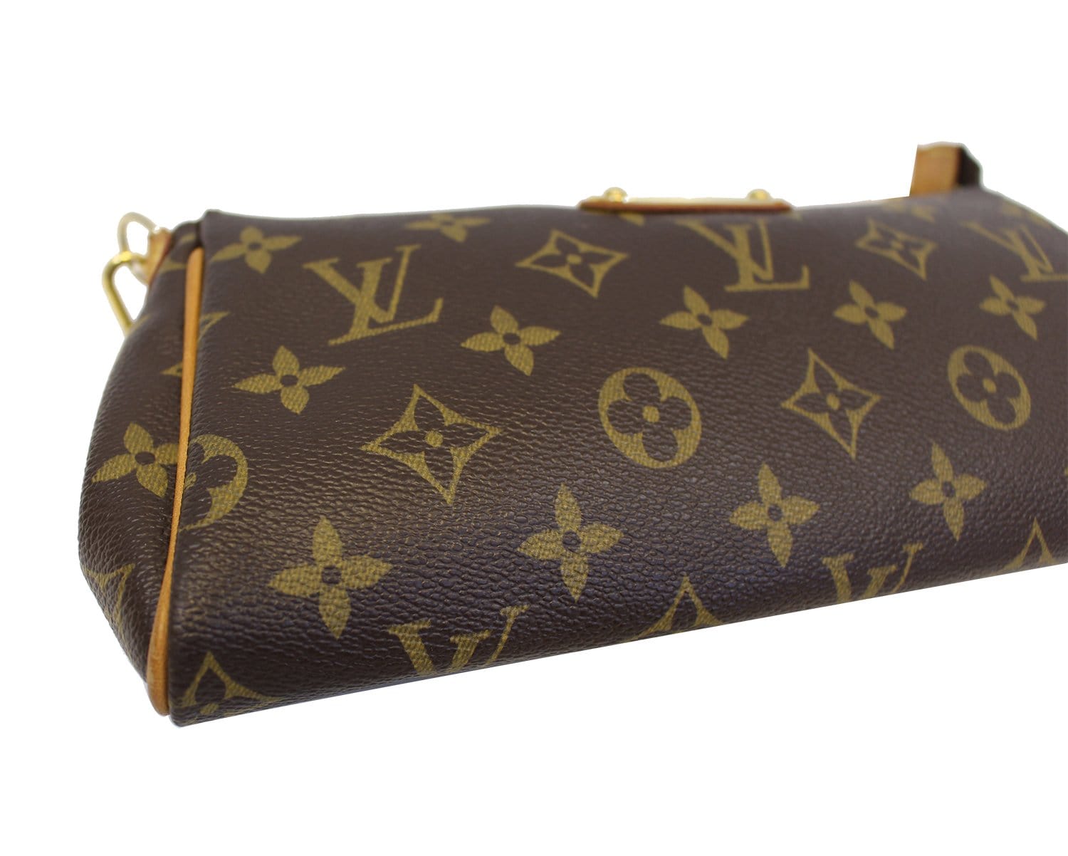 LOUIS VUITTON Monogram Pochette Eva Clutch Bag