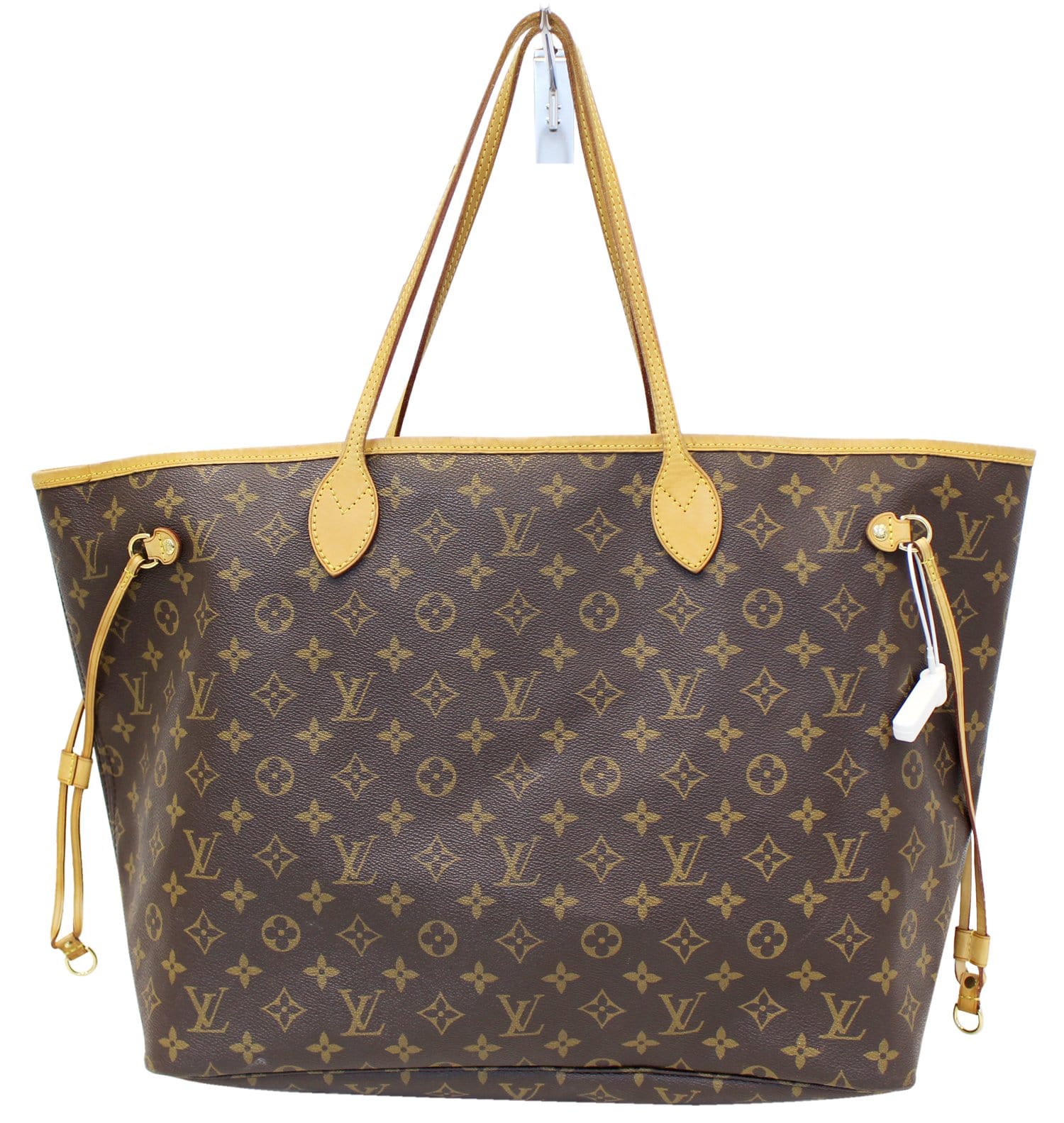  LOUIS  VUITTON  Monogram Canvas Neverfull  GM  Brown Tote Bag