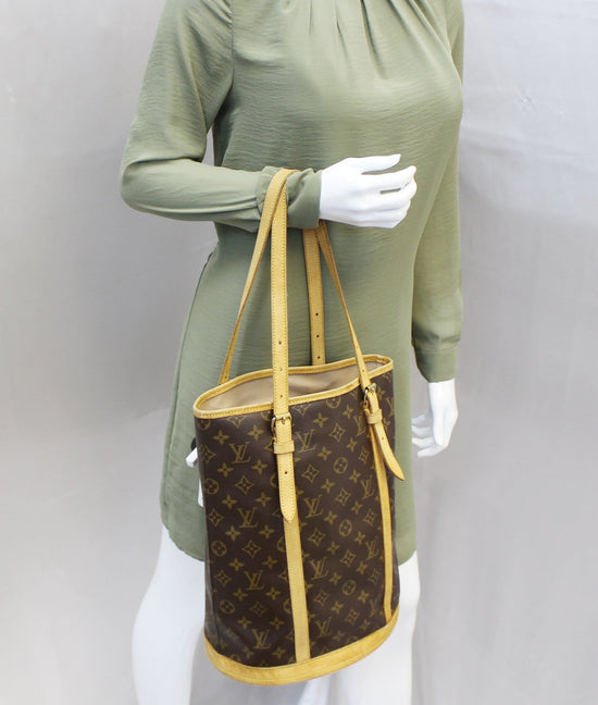 LOUIS VUITTON Monogram Bucket GM Shoulder Bag FL0030 – LuxuryPromise