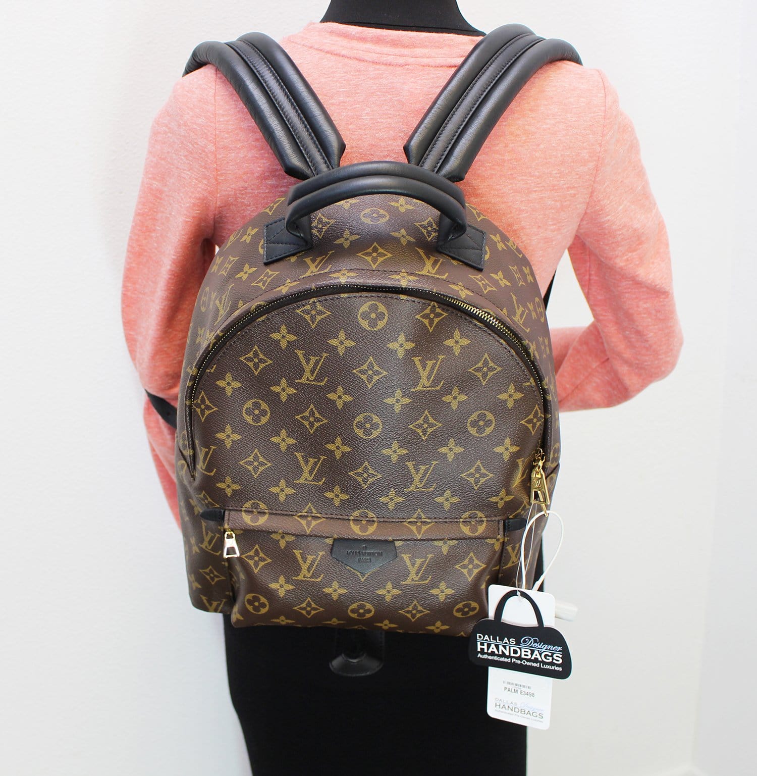 LOUIS VUITTON Monogram Canvas Palm Springs MM Backpack | Dallas Designer Handbags