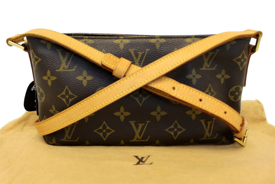 Auth LOUIS VUITTON Trotteur M51240 Monogram AR0051 Shoulder Bag Monogram  Canvas