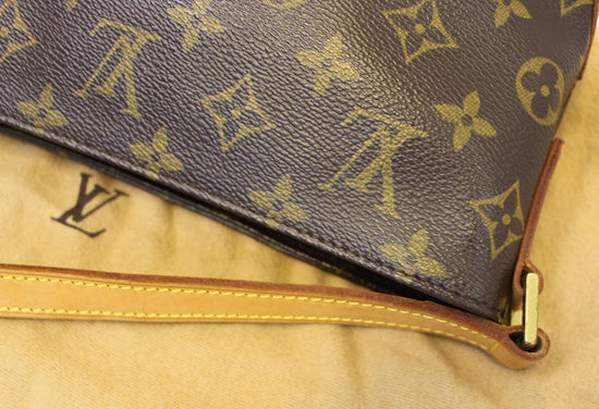 Authentic Louis Vuitton Monogram Trotteur Shoulder Bag Crossbody #16155