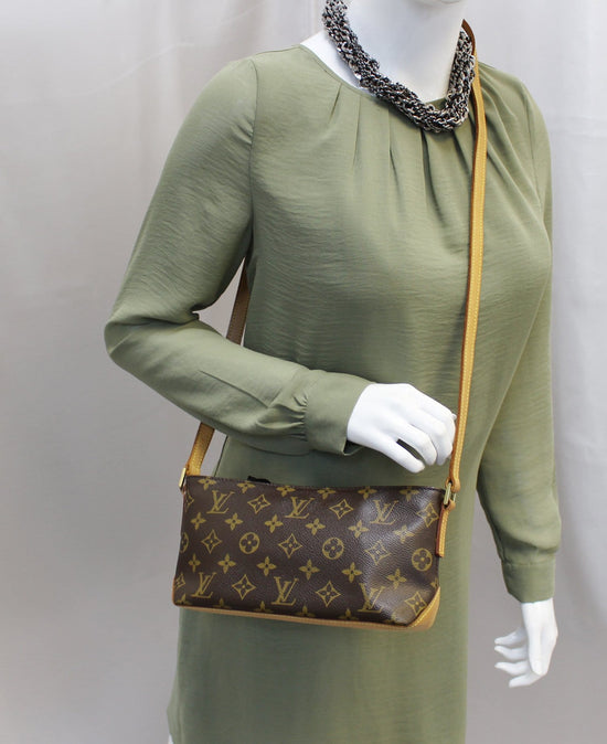 Authentic Louis Vuitton Monogram Trotter Trotteur Shoulder or Crossbody Bag