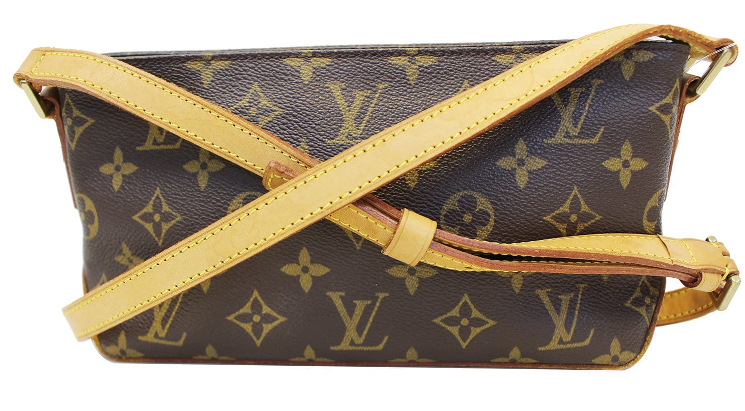 Brown Louis Vuitton Monogram Trotteur Crossbody Bag