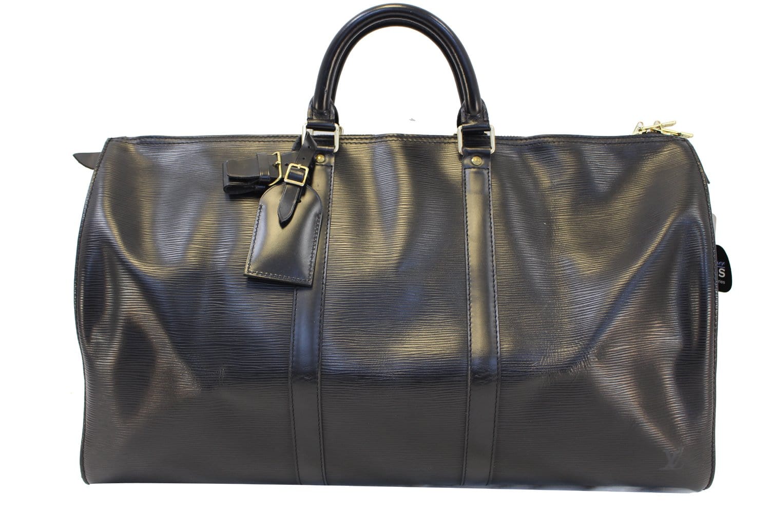 Louis Vuitton Vintage - Epi Keepall 50 Bag - Black - Leather and