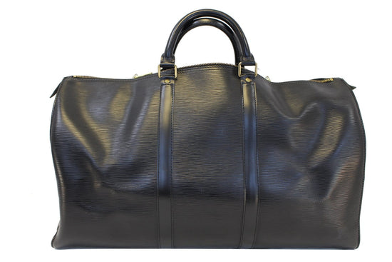 Louis Vuitton Keepol 50 Spo Mens Travel Bag Epi Boston Razor