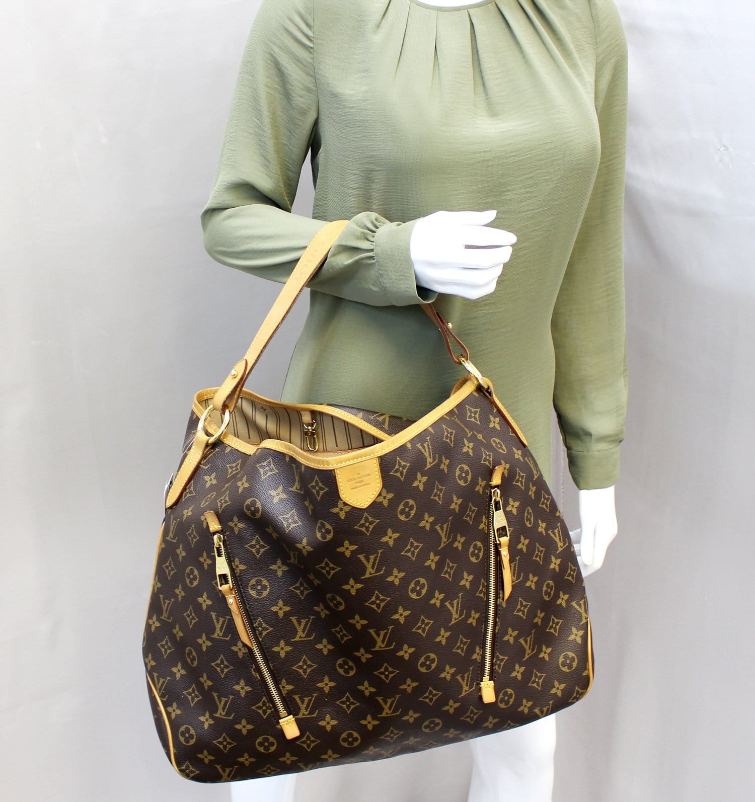 LOUIS VUITTON Delightful GM Pre Owned Monogram Shoulder Bag