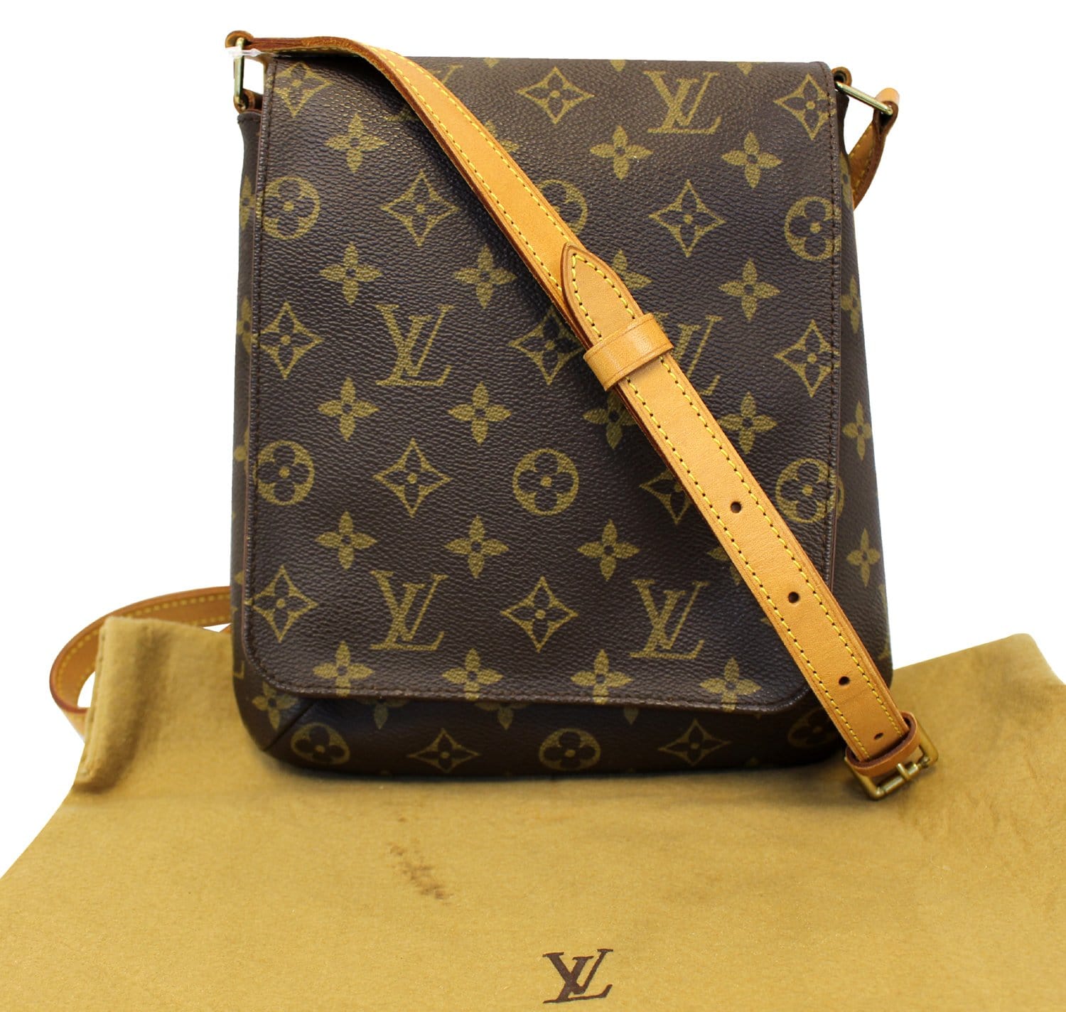 LOUIS VUITTON Monogram Canvas Musette Salsa Crossbody Bag