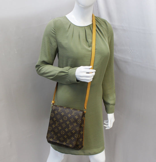 LOUIS VUITTON MUSETTE SALSA GM MONOGRAM CANVAS CROSSBODY BAG-TT3352-Sold 