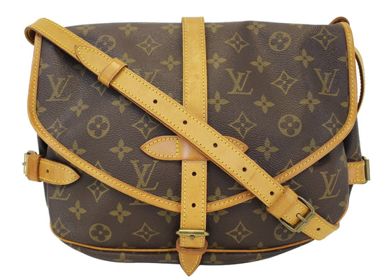 AUTHENTIC Louis Vuitton Saumur 30 Monogram Crossbody PREOWNED