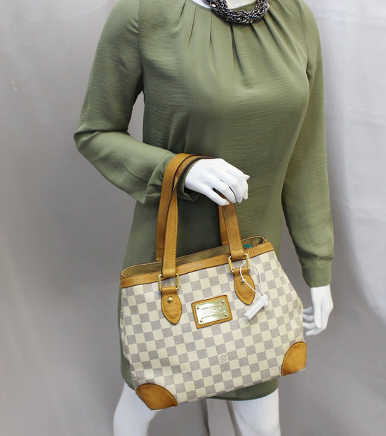 Sold at Auction: AUTHENTIC LOUIS VUITTON HAMPSTEAD PM DAMIER AZUR